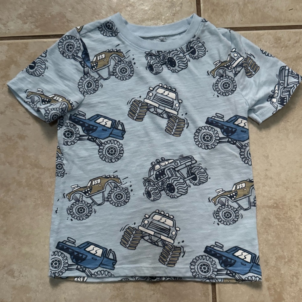 Kids' Monster Truck Graphic T-Shirt